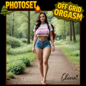 Photoset: Olivia's Off Grid Orgasm