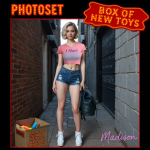 Photoset: Madison's Box of New Toys